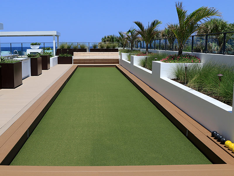 Bocce, Apartments and hotels, Artificial Turf