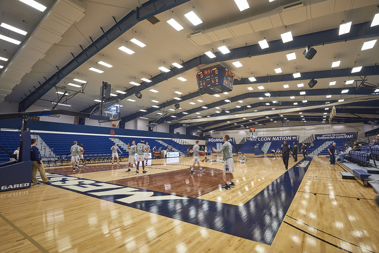 Messiah College Expansion, Volleyball and Basketball Sports Surfaces, Action Floor