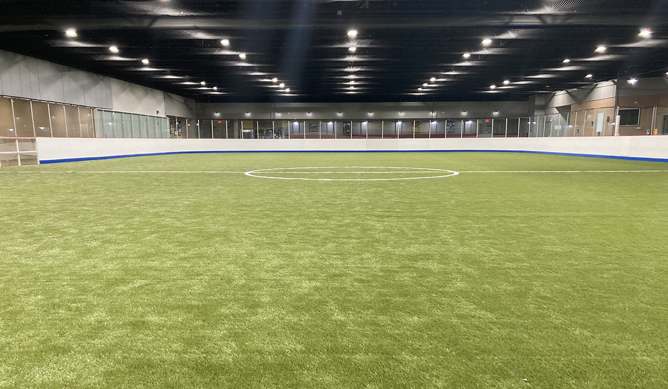Inline Hockey Rink Converted to Artificial Turf
