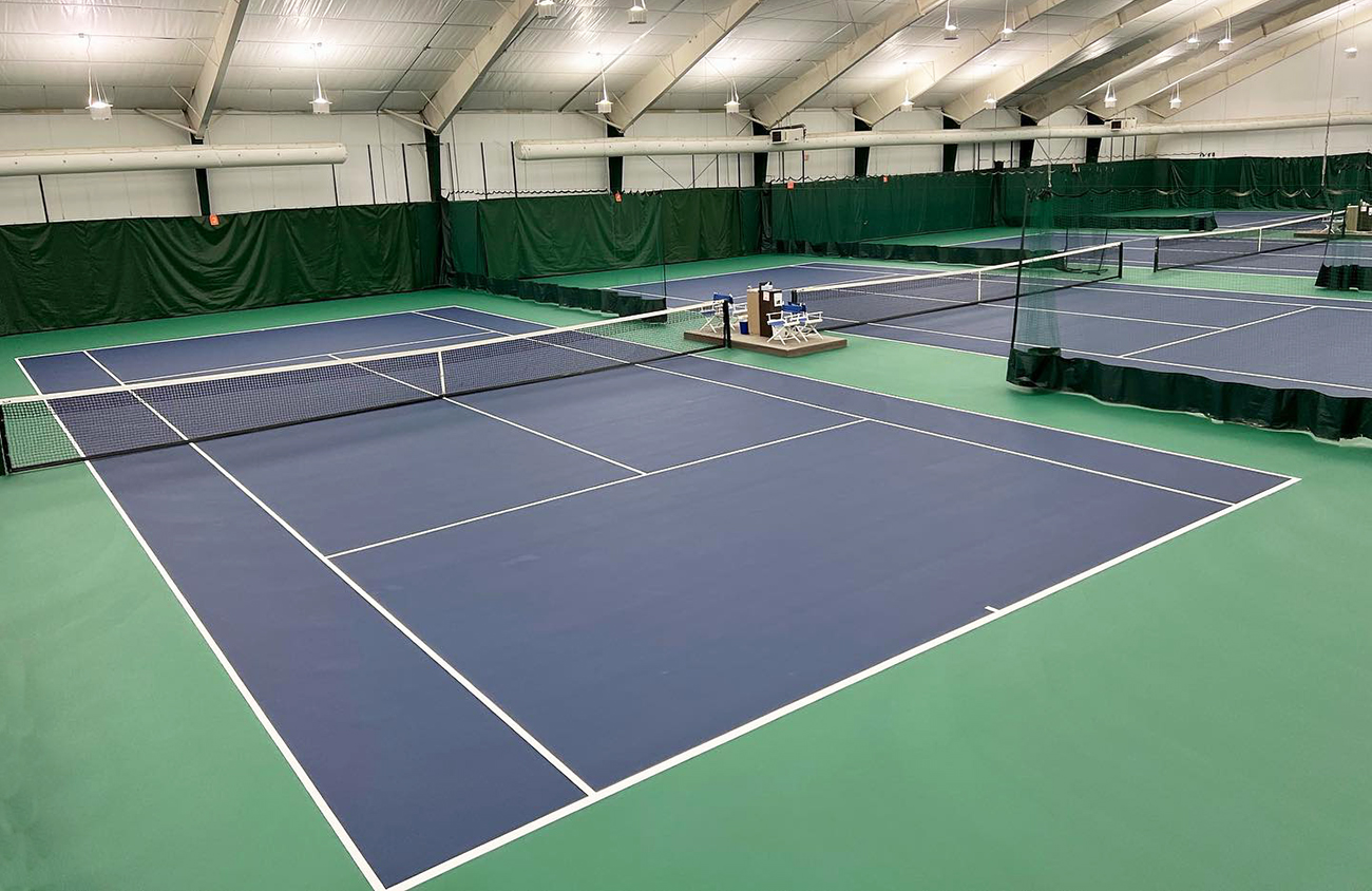 Six Courts Resurfaced at Central PA Tennis Ctr.